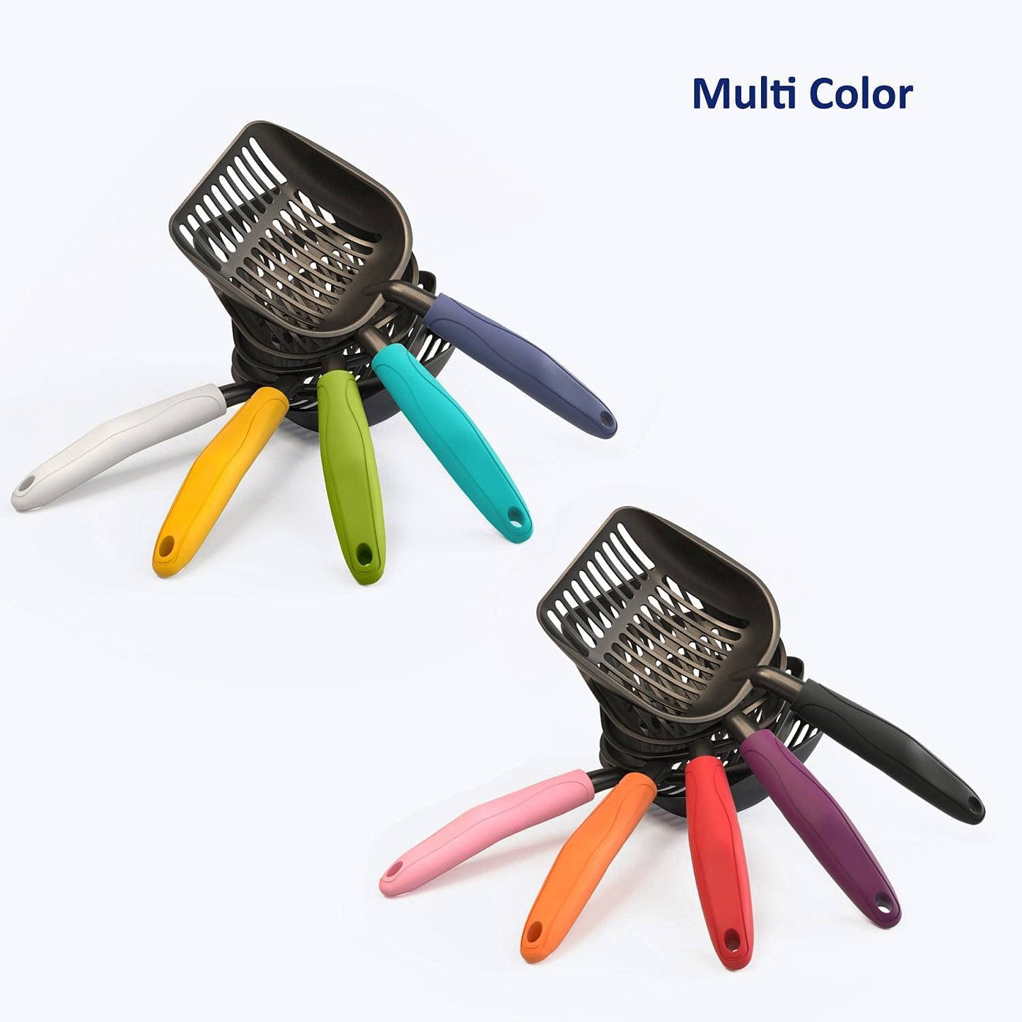 Large Non-Stick Aluminum Cat Litter Scoop