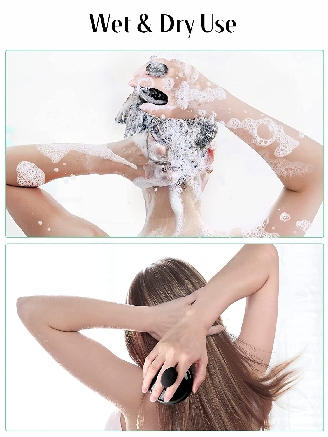 Hair Growth Scalp Scrubber (Exfoliating & Dandruff Removal)