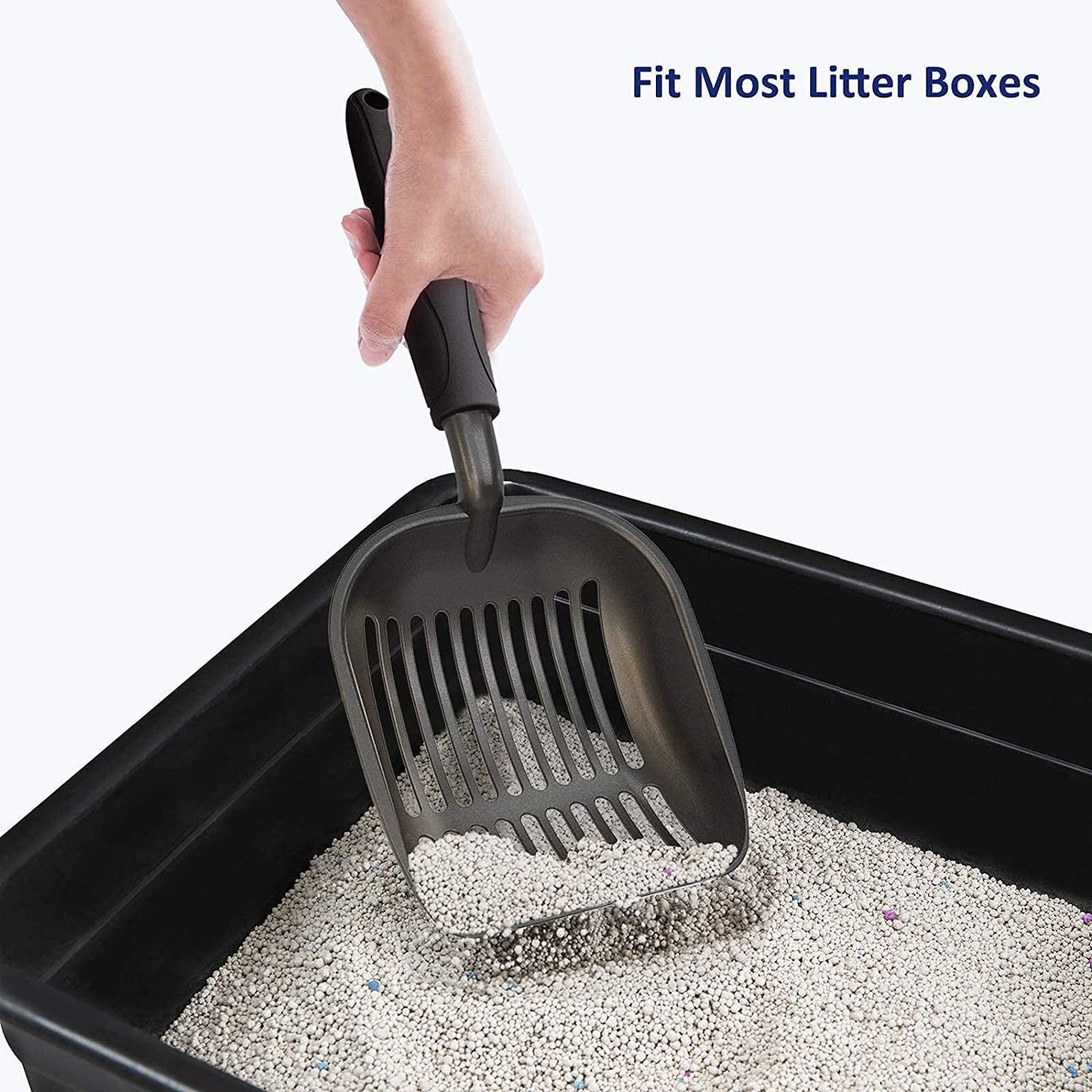Large Non-Stick Aluminum Cat Litter Scoop