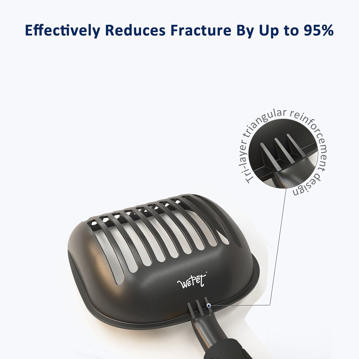 Large Non-Stick Aluminum Cat Litter Scoop
