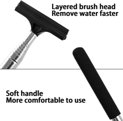 Telescopic Car Side Mirror Squeegee
