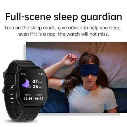 2.01" HD Bluetooth Smartwatch with Fitness Tracker