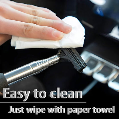 Telescopic Car Side Mirror Squeegee