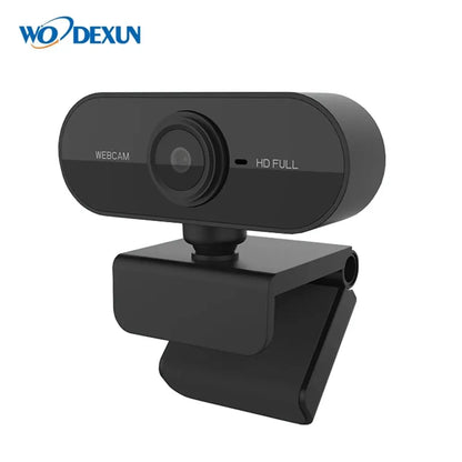 1080P HD USB Computer Camera with Built-in Microphone & Tripod