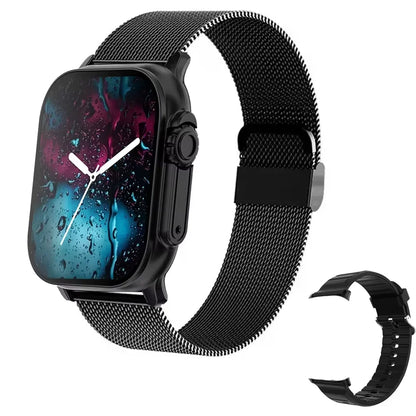 2.01" HD Bluetooth Smartwatch with Fitness Tracker