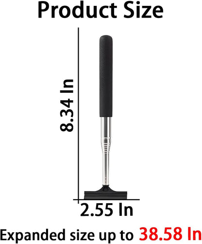 Telescopic Car Side Mirror Squeegee