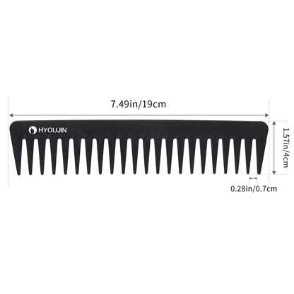 Wide-Tooth Detangling Comb (Anti-Static & Heat Resistant)