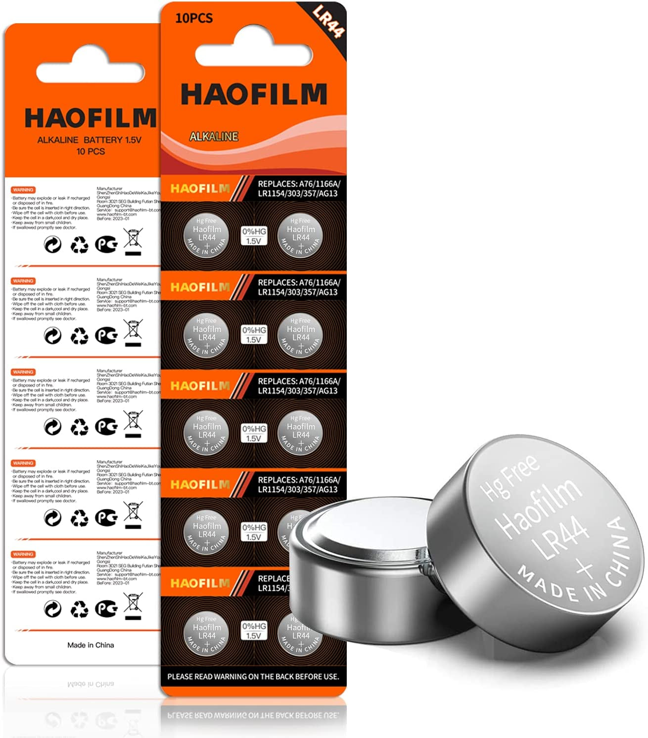 4.5V Advanced Alkaline Coin Cell Batteries (10-Pack)