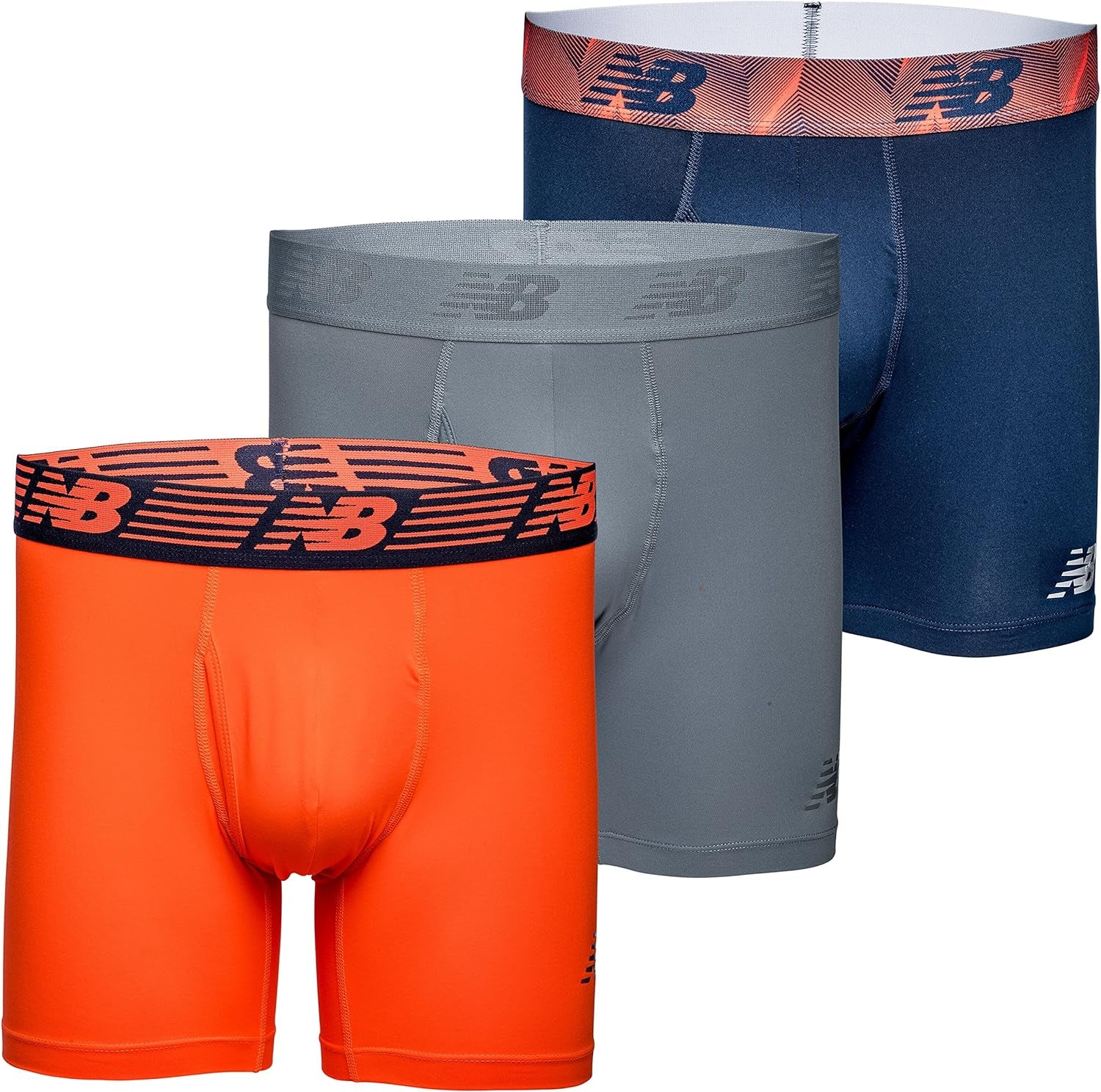 New Balance Men's Performance Boxer Briefs (3-Pack)