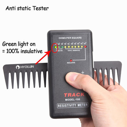 Wide-Tooth Detangling Comb (Anti-Static & Heat Resistant)