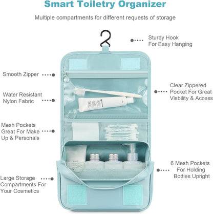 Hanging Toiletry & Makeup Travel Bag