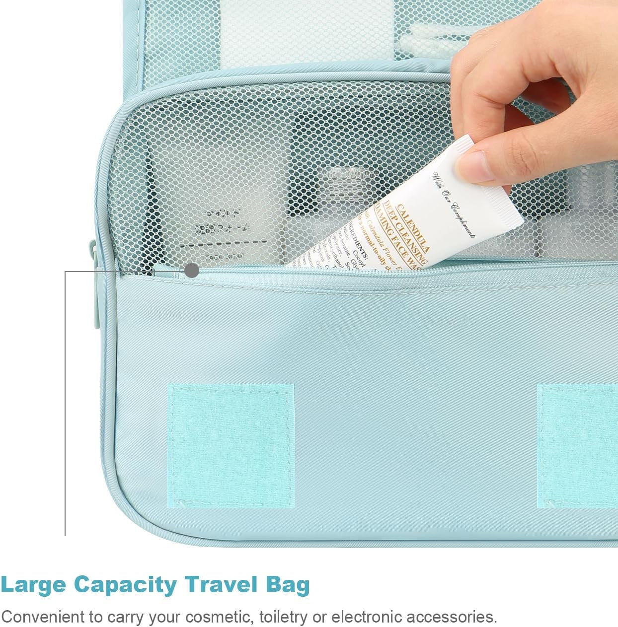 Hanging Toiletry & Makeup Travel Bag