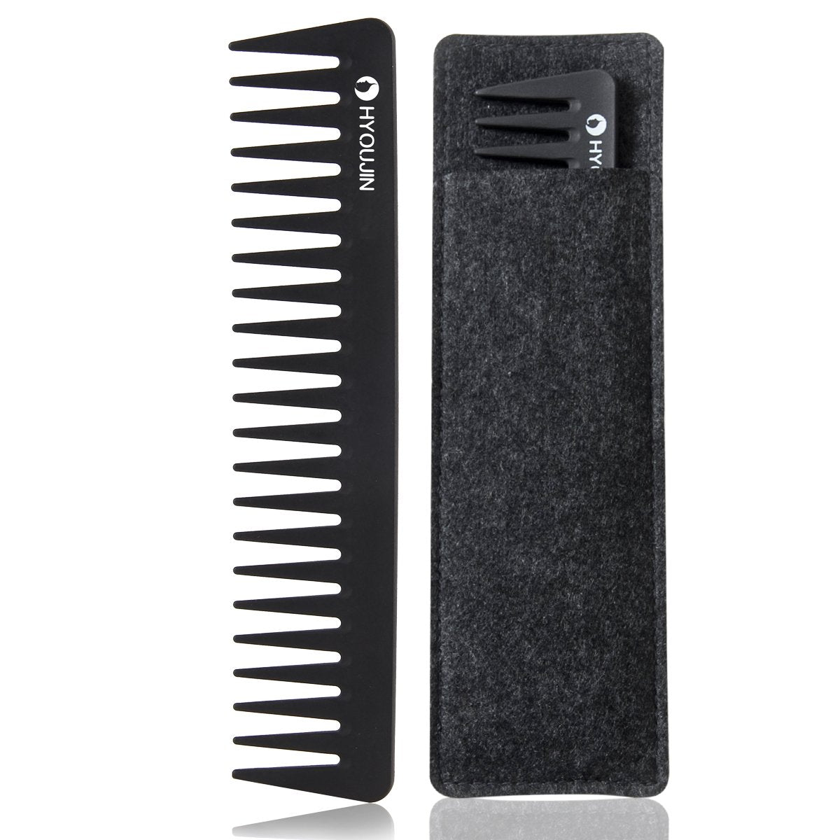 Wide-Tooth Detangling Comb (Anti-Static & Heat Resistant)