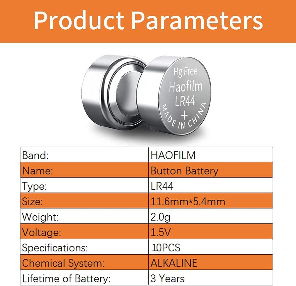 4.5V Advanced Alkaline Coin Cell Batteries (10-Pack)