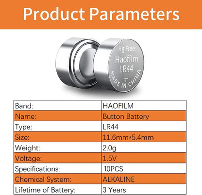 4.5V Advanced Alkaline Coin Cell Batteries (10-Pack)